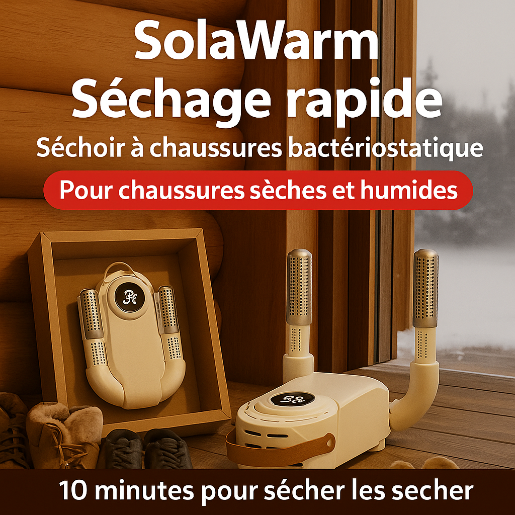 Solawarm Sèche-chaussures intelligent